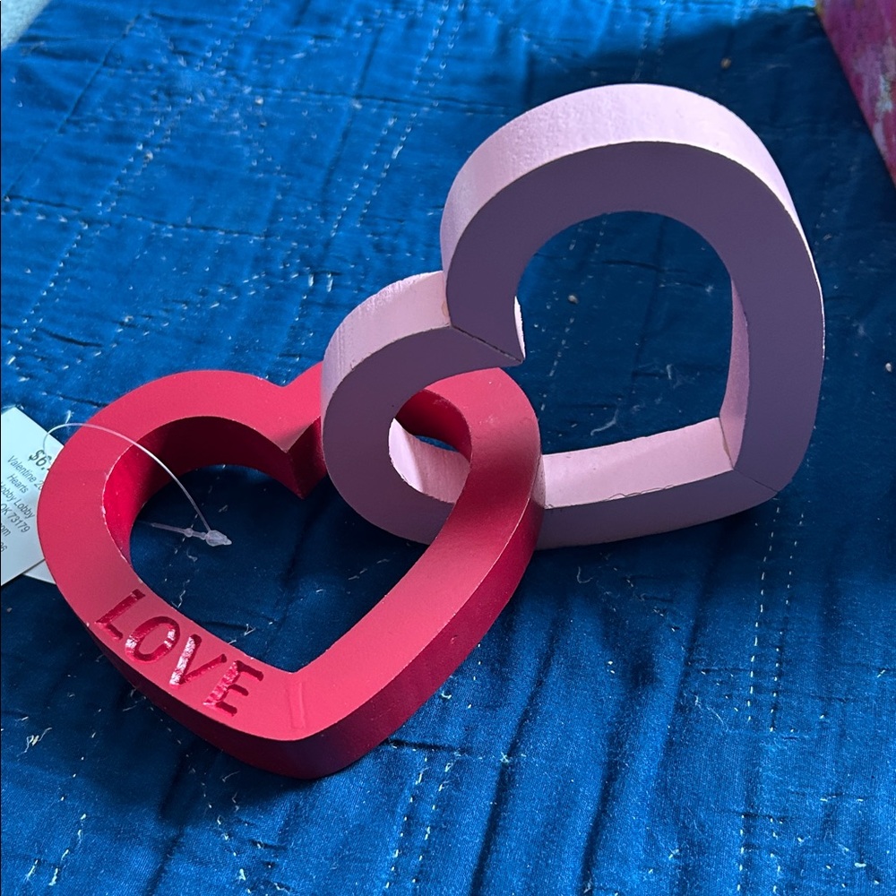 Red and Pink Heart Decor